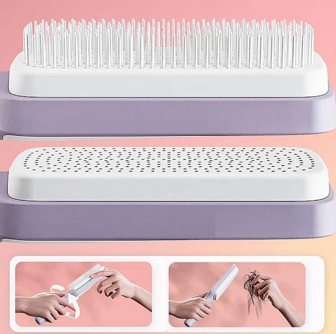 Easy Hairbrush - Self Cleaning Hairbrush