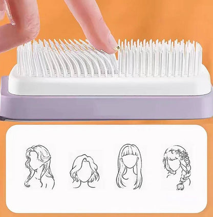 Easy Hairbrush - Self Cleaning Hairbrush